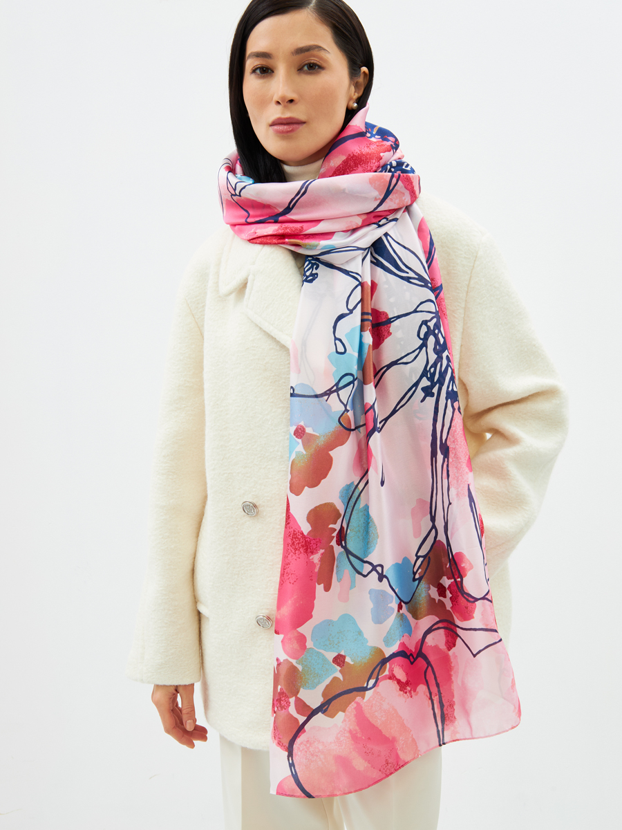 Палантин женский D2-1351-1