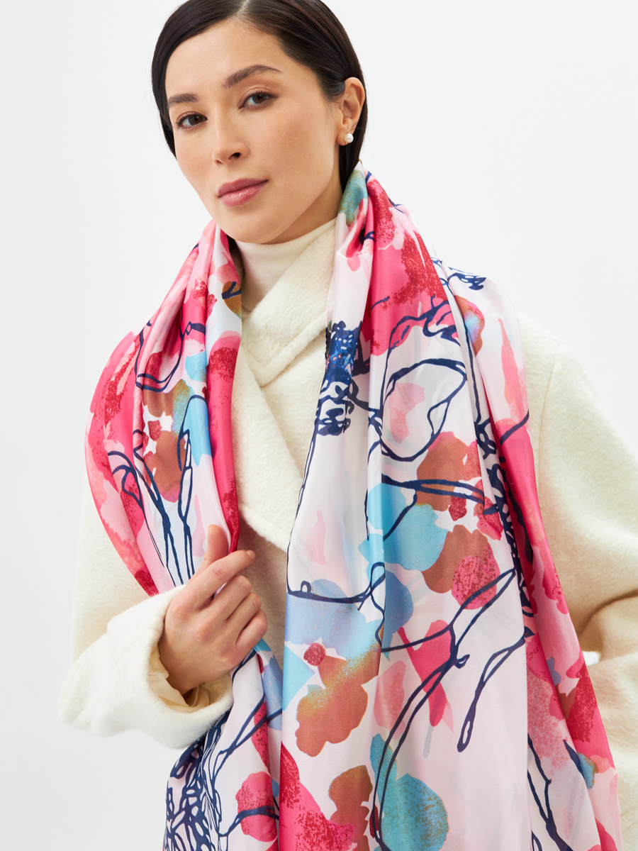 Палантин женский D2-1351-1