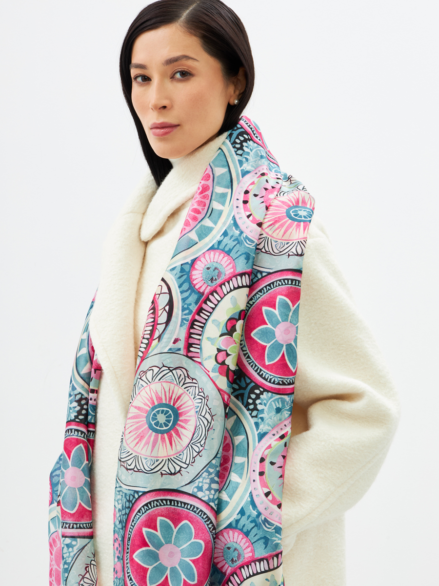 Палантин женский D2-1353-2