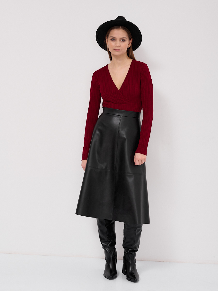 Боди в рубчик