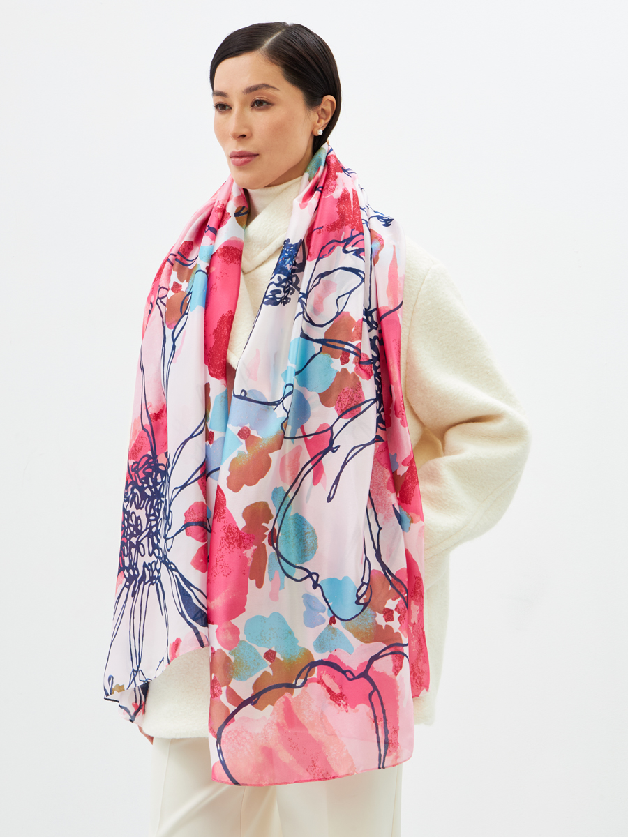 Палантин женский D2-1351-1