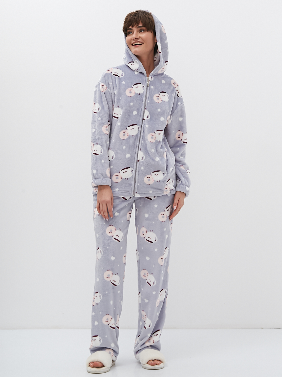 Брюки из плюша