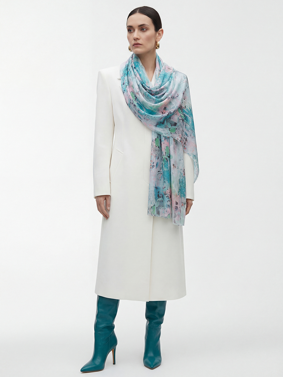 Палантин женский KSH16-129-3