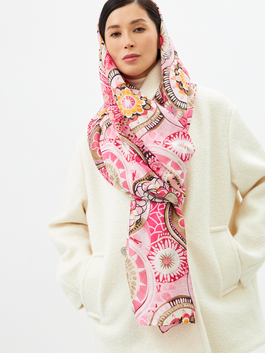 Палантин женский D2-1353-3