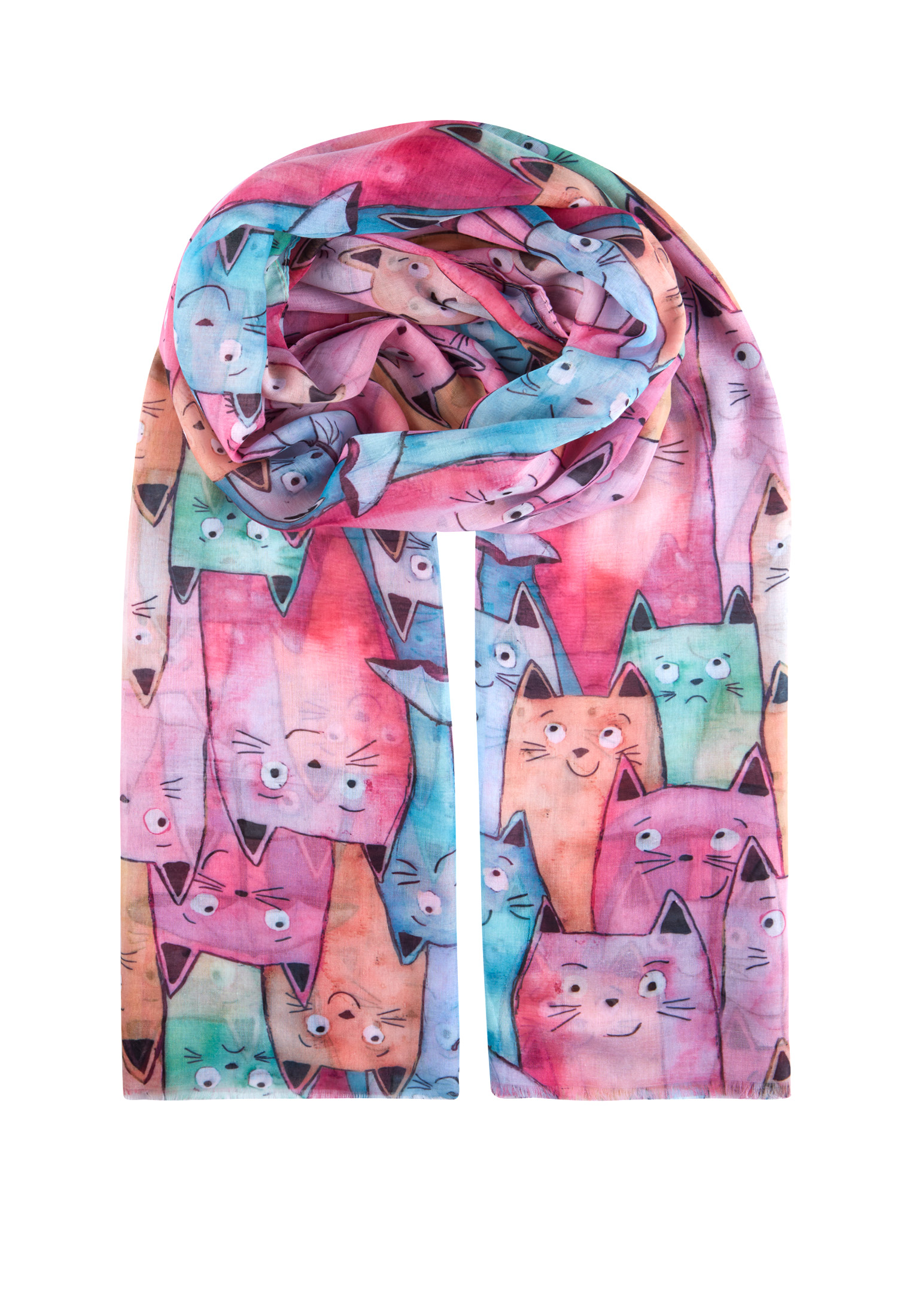 Палантин женский KSH16-128-6