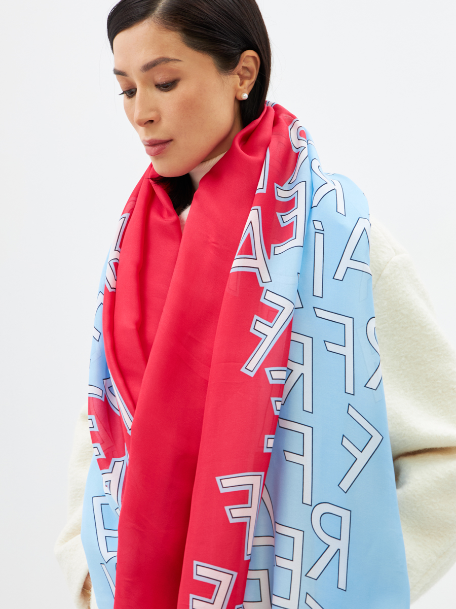 Палантин женский D2-1352-2