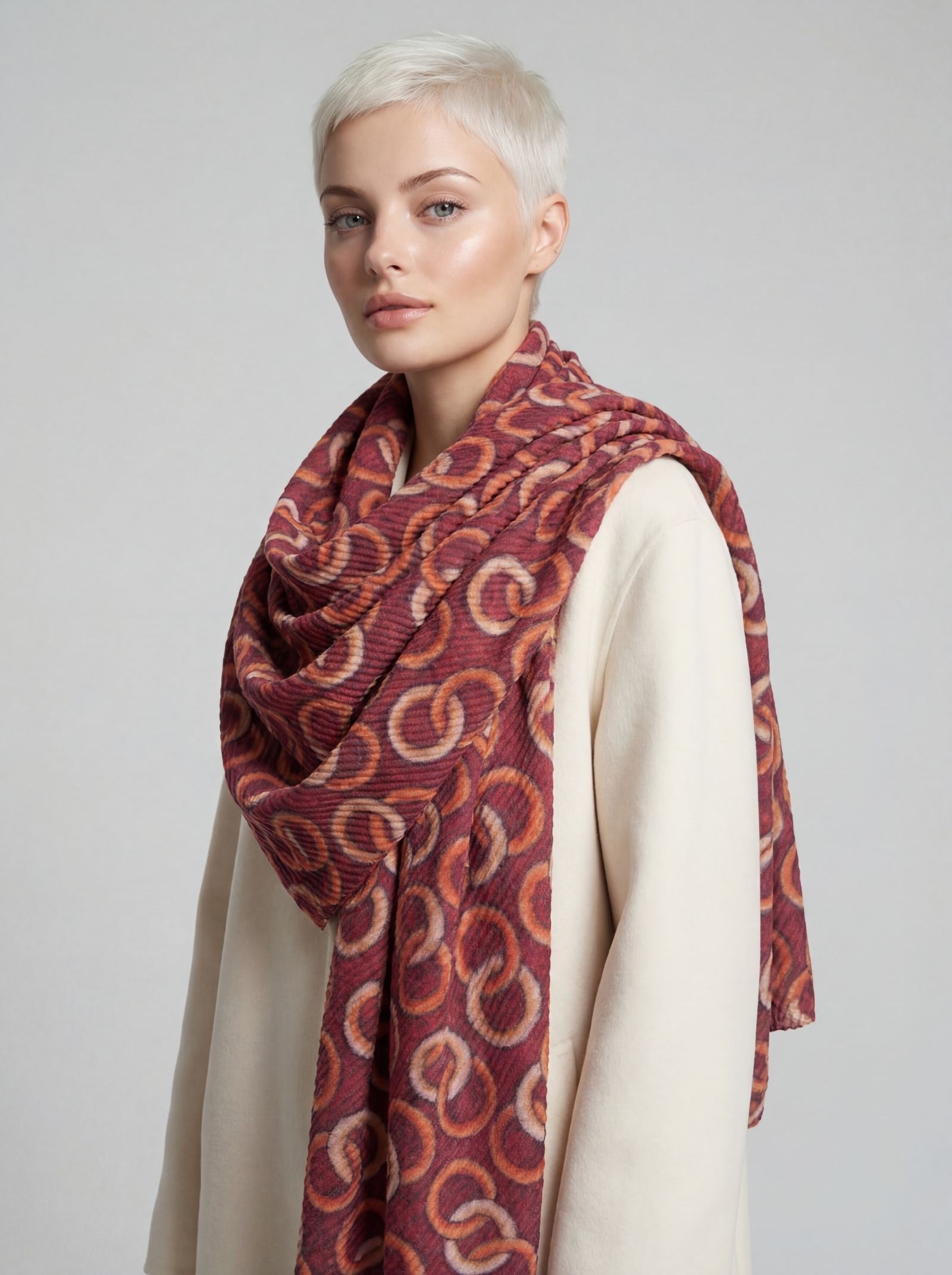 Палантин женский KSH15-1618-2