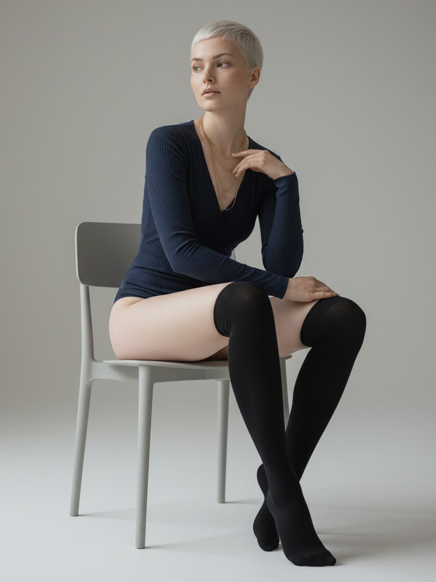 Боди в рубчик