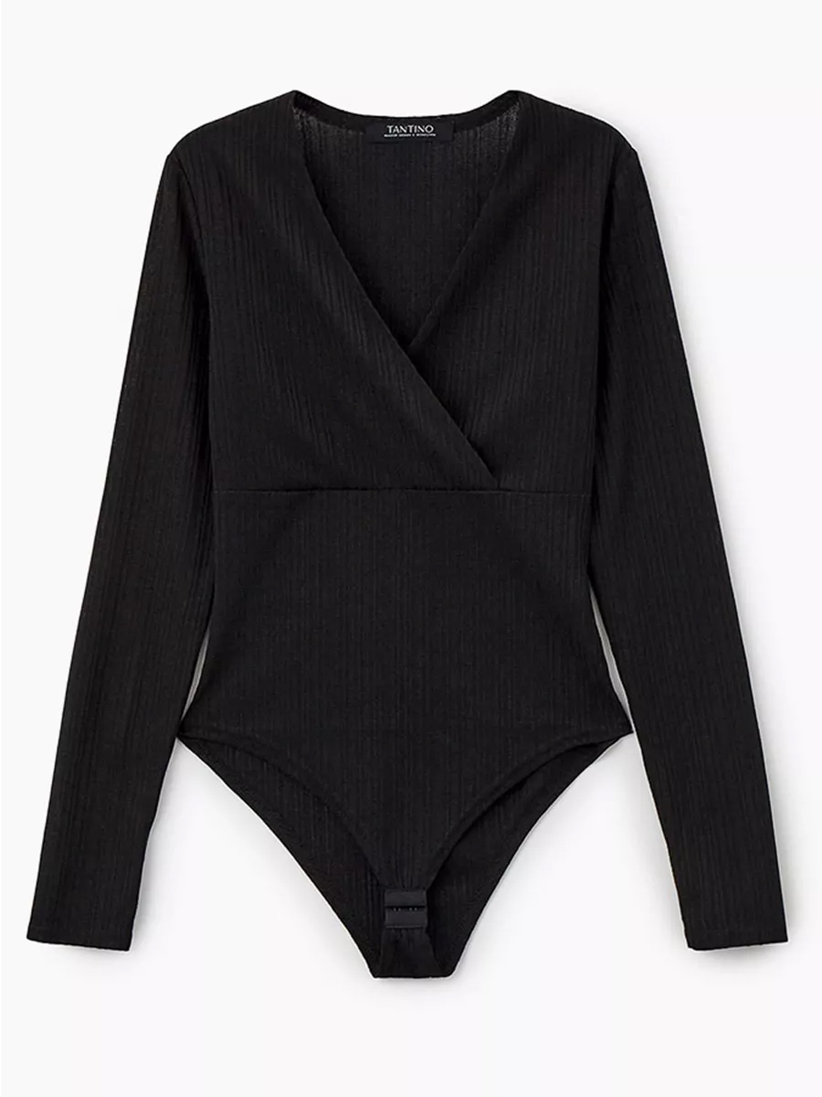 Боди в рубчик