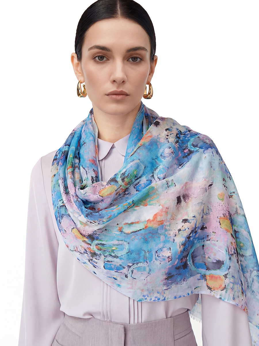 Палантин женский KSH16-129-5