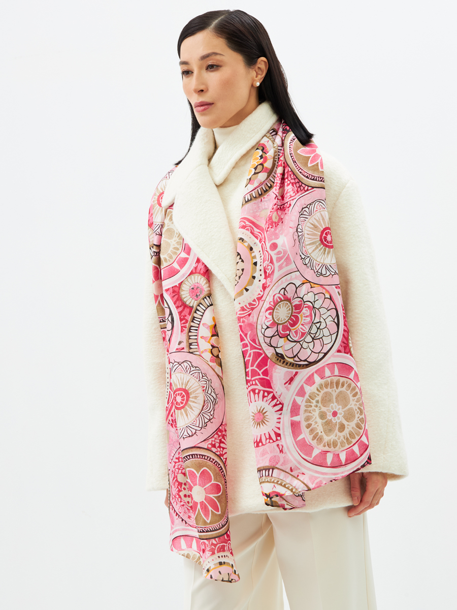 Палантин женский D2-1353-3