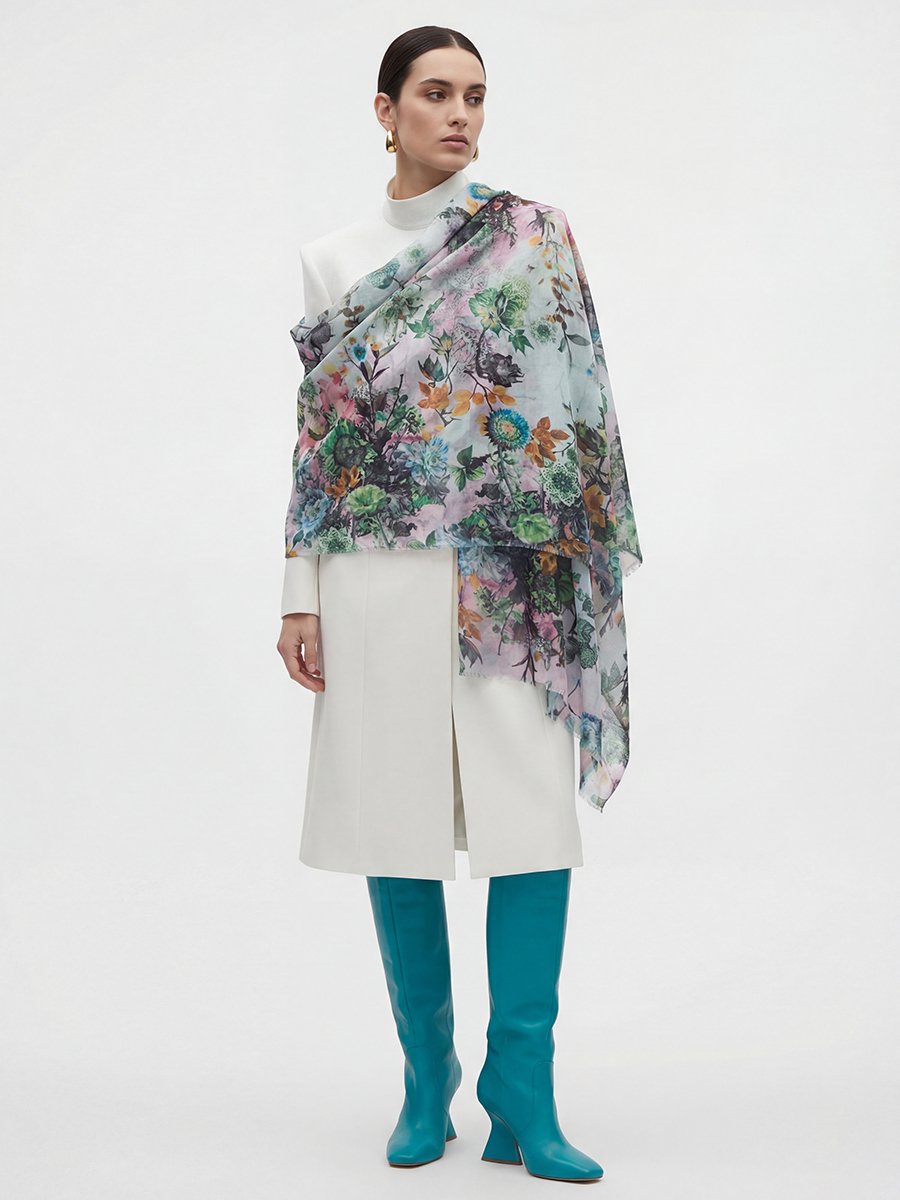 Палантин женский KSH16-122-4