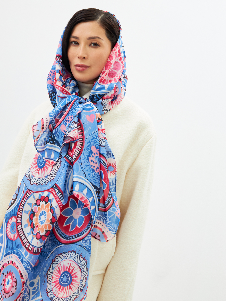 Палантин женский D2-1353-4