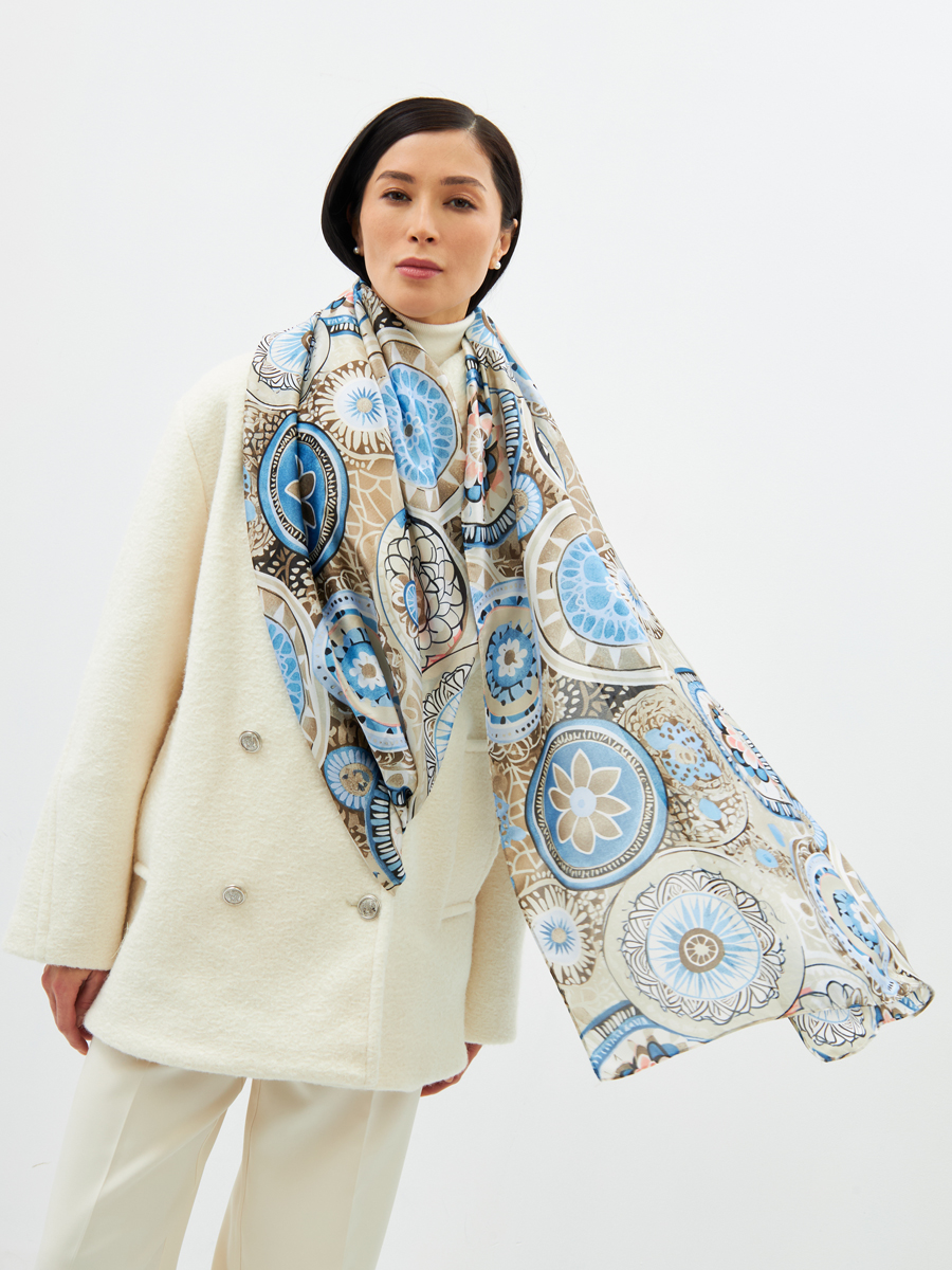 Палантин женский D2-1353-1