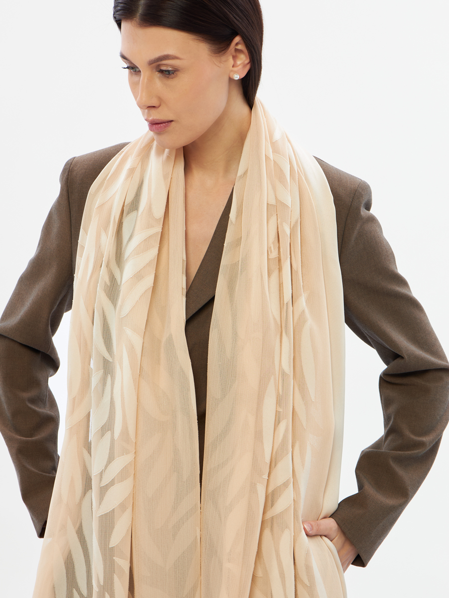 Палантин женский с принтом SH25V-171-1