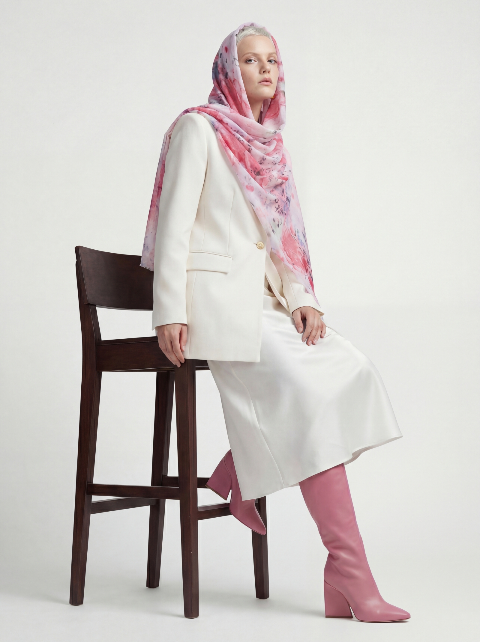 Палантин женский KSH16-129-6