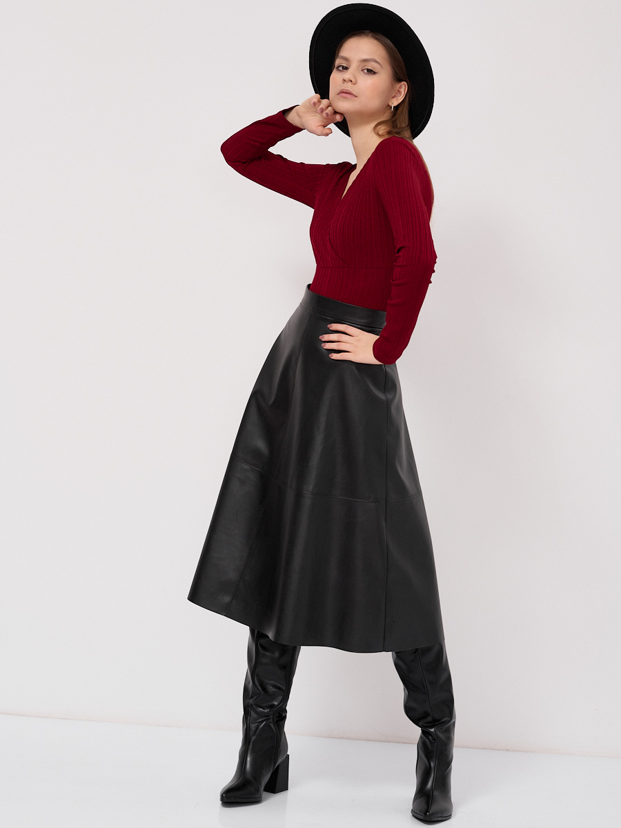 Боди в рубчик