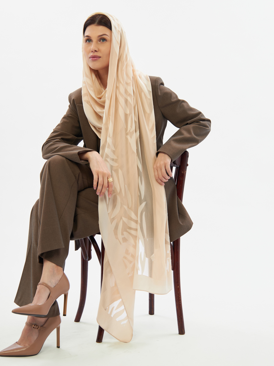 Палантин женский с принтом SH25V-171-1