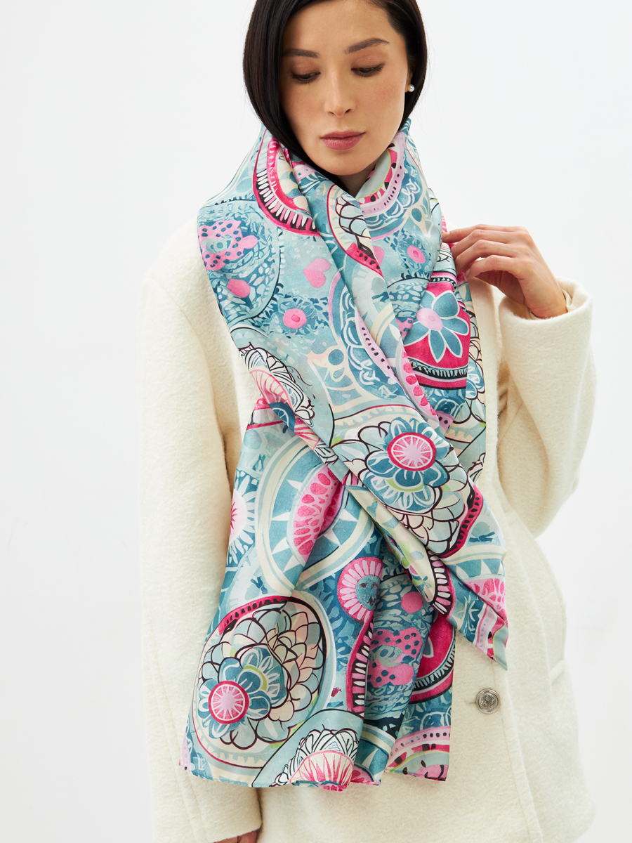 Палантин женский D2-1353-2