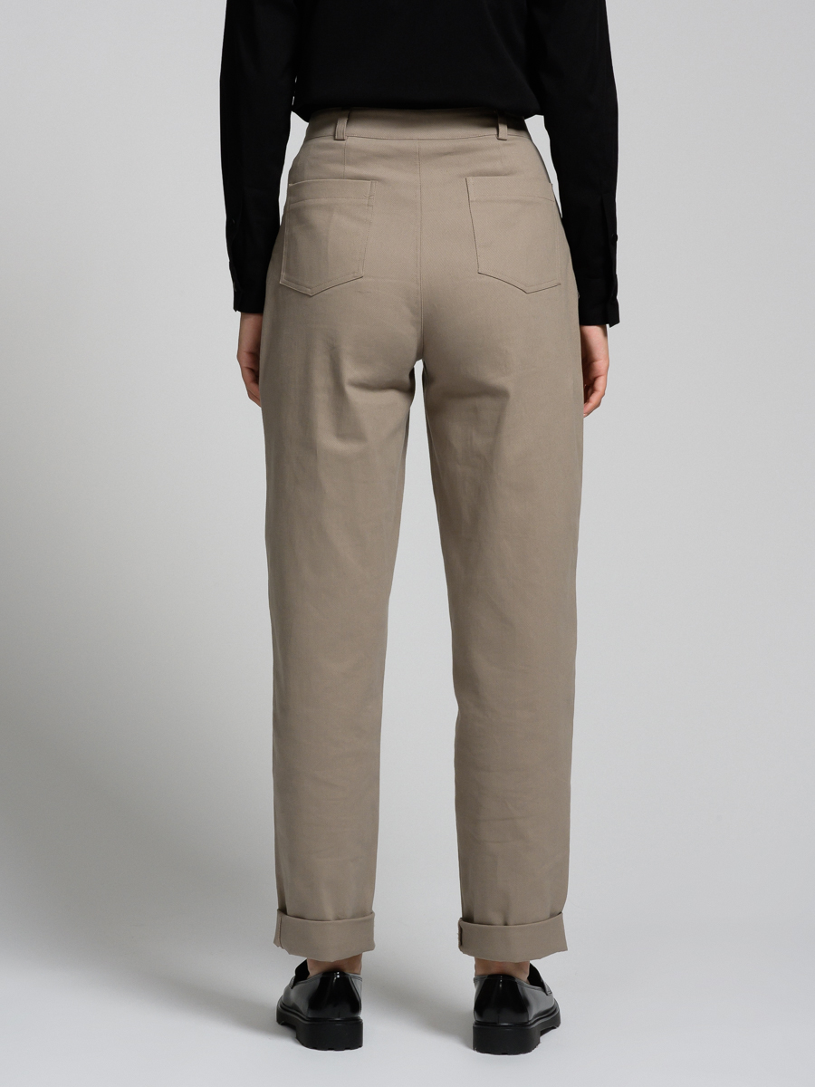 Брюки кежуал из денима OD-475-1