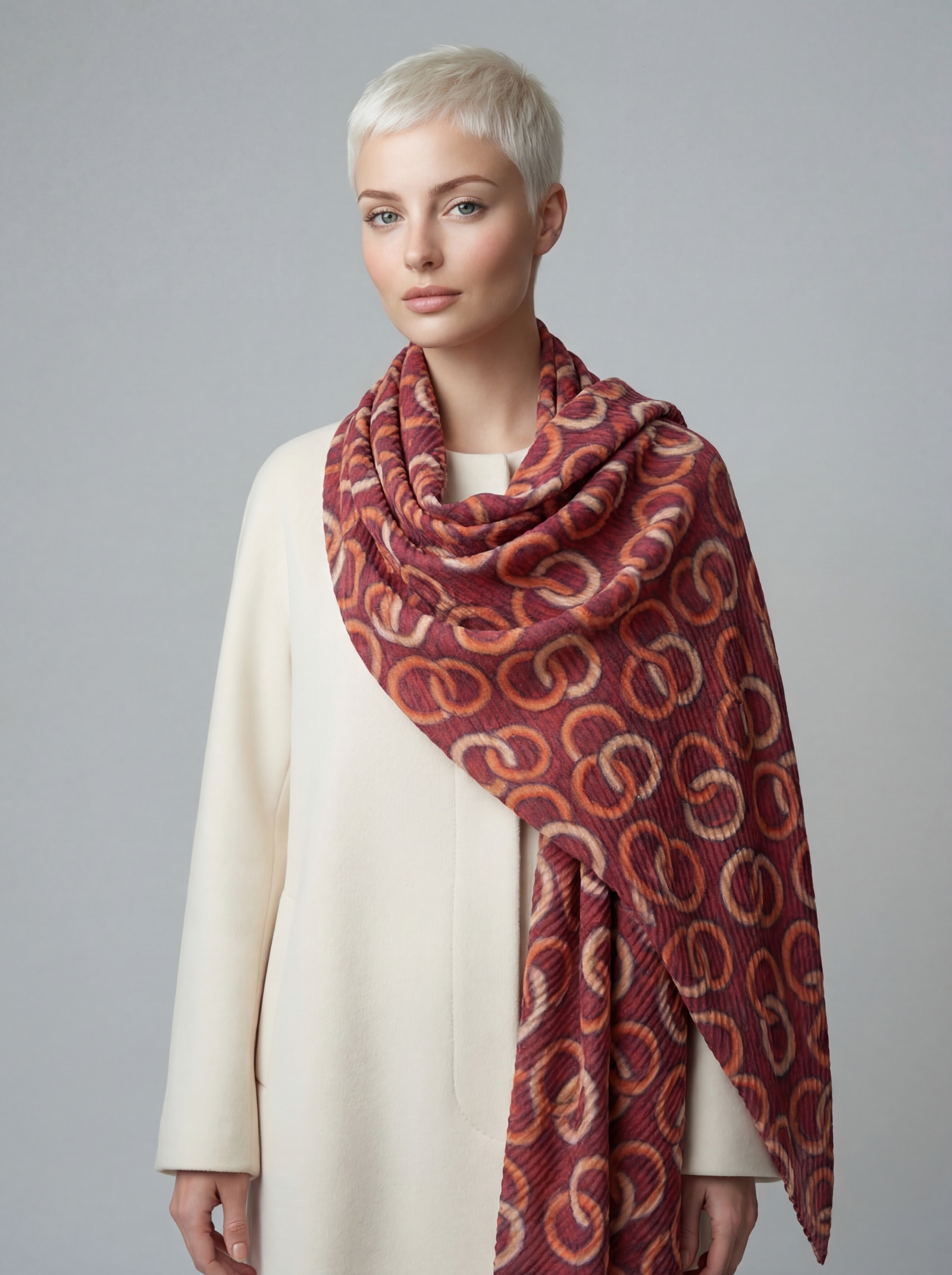 Палантин женский KSH15-1618-2