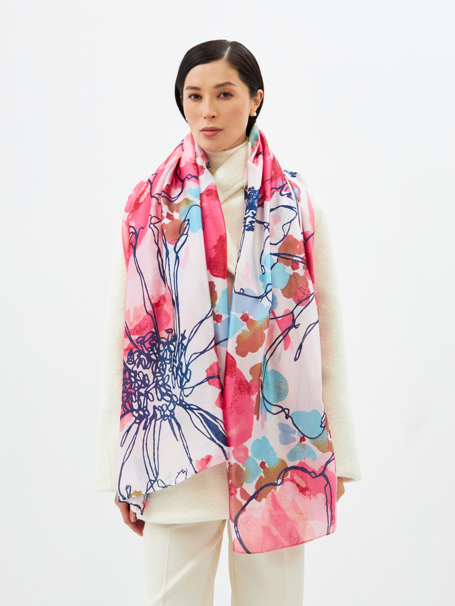 Палантин женский D2-1351-1