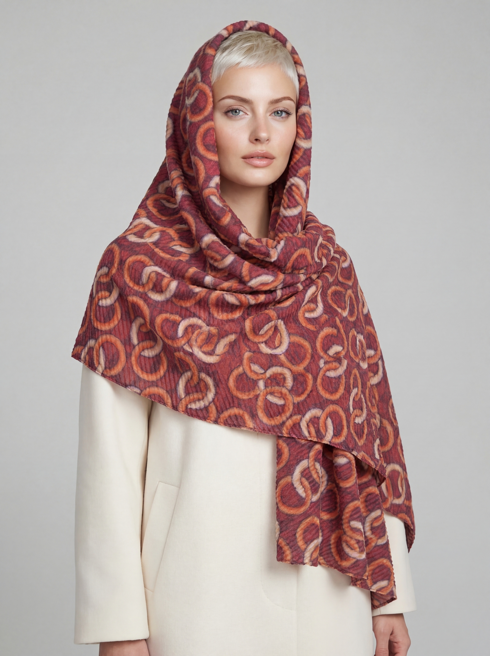 Палантин женский KSH15-1618-2