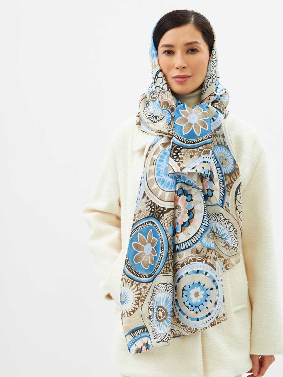 Палантин женский D2-1353-1