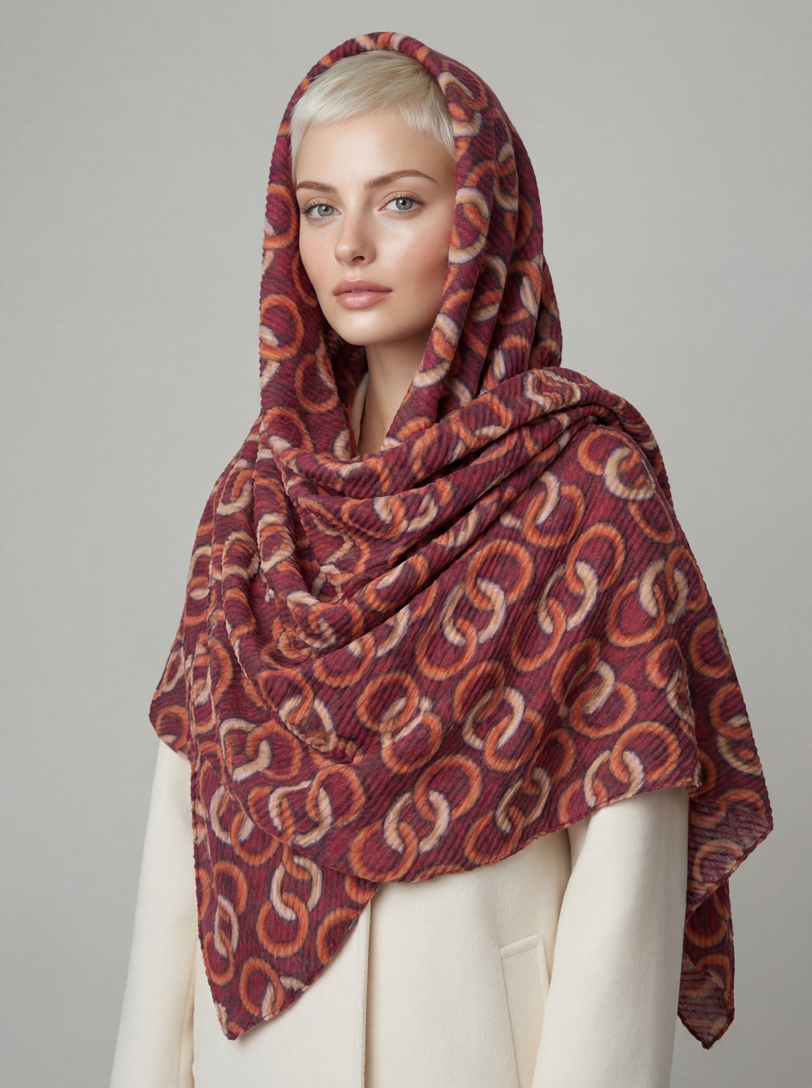 Палантин женский KSH15-1618-2