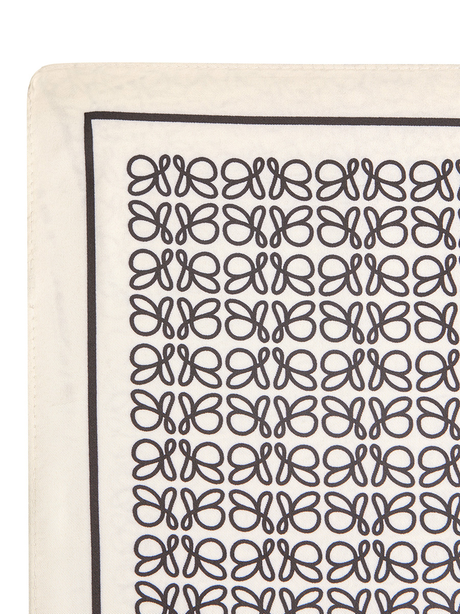 Платок с абстрактным узором KRD2-68-22