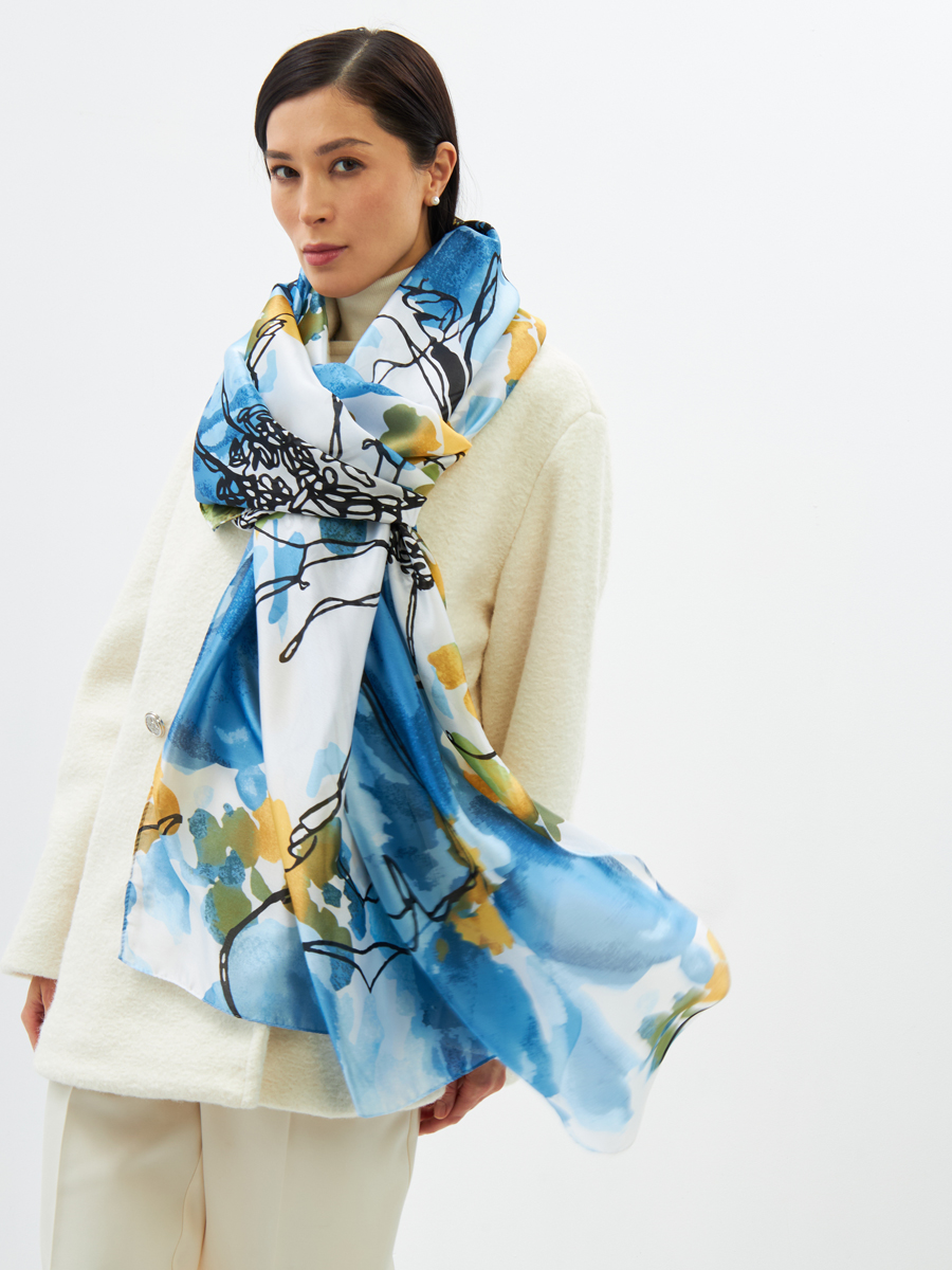 Палантин женский D2-1351-3