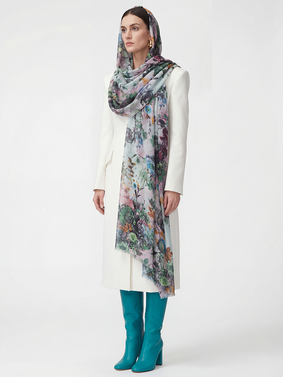 Палантин женский KSH16-122-4