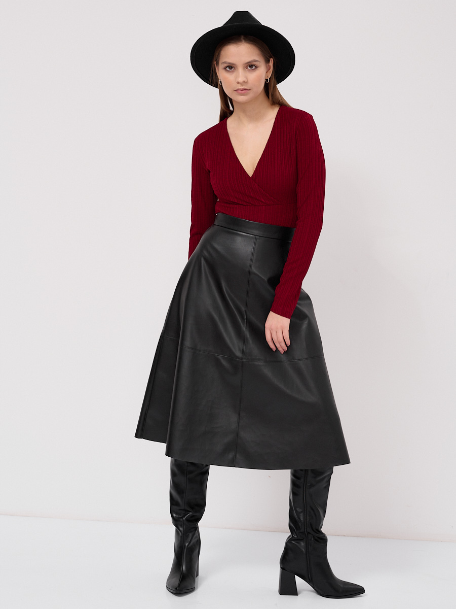 Боди в рубчик