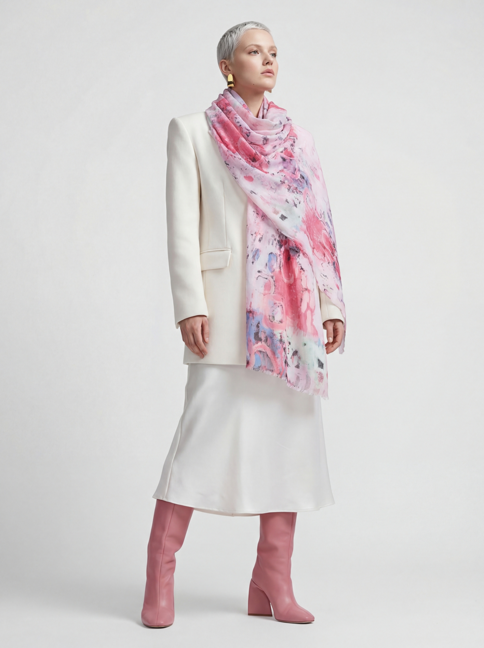 Палантин женский KSH16-129-6