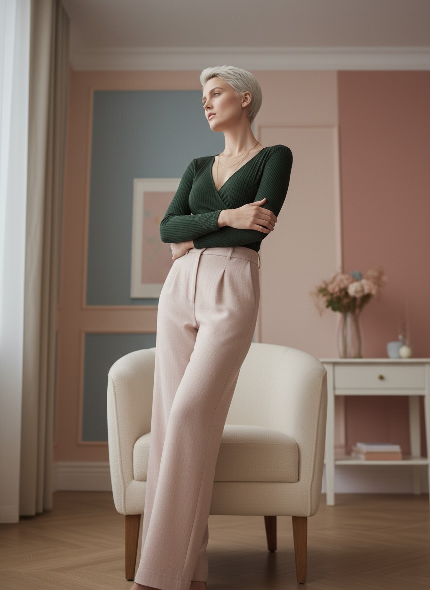 Боди в рубчик