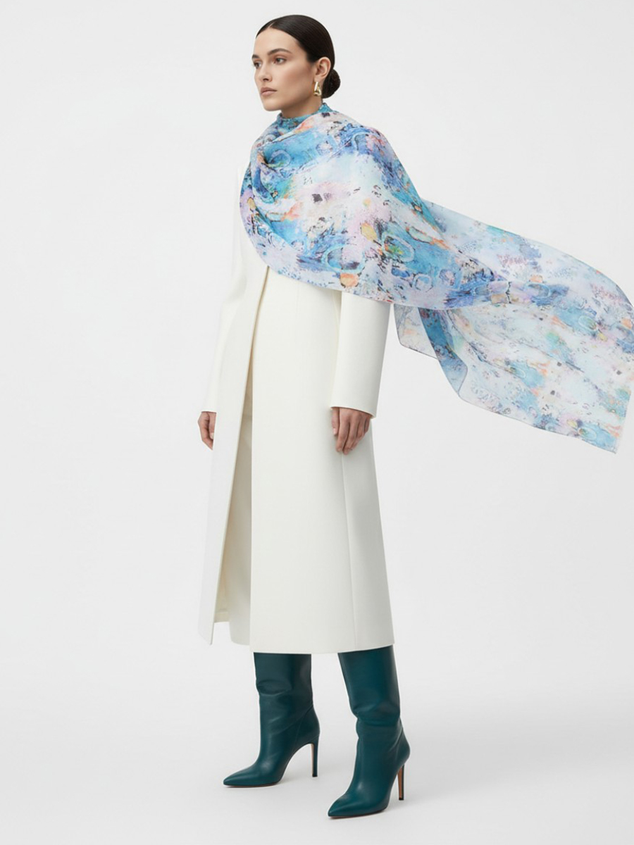 Палантин женский KSH16-129-5