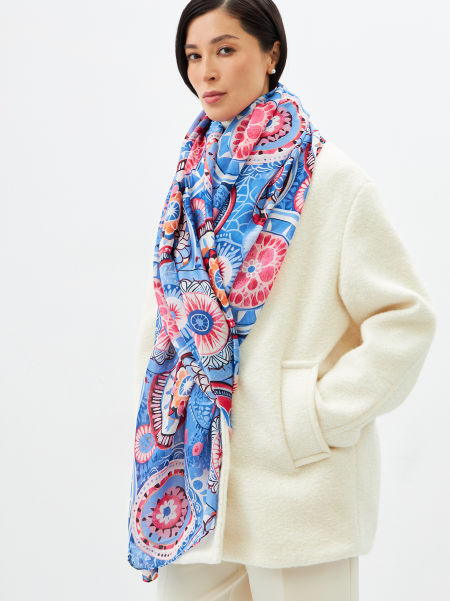 Палантин женский D2-1353-4