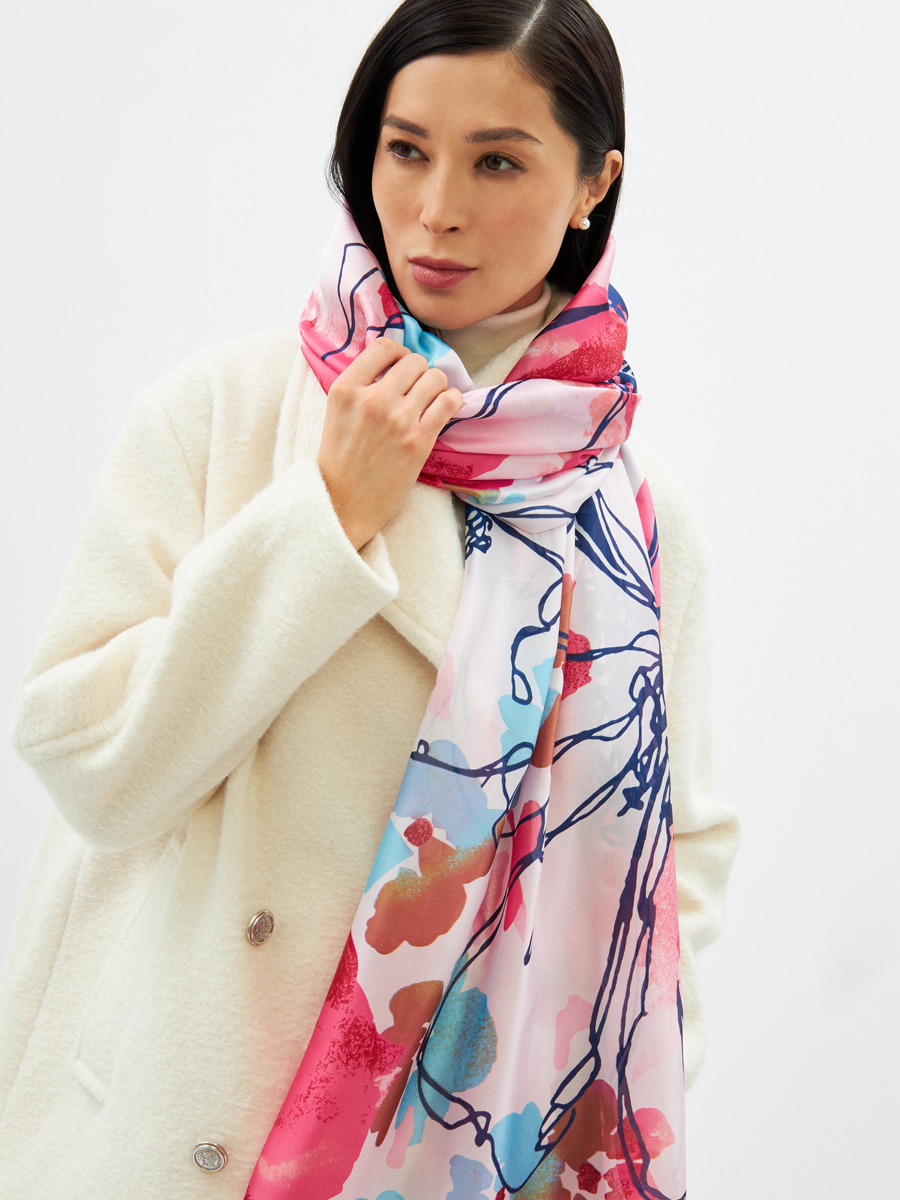 Палантин женский D2-1351-1