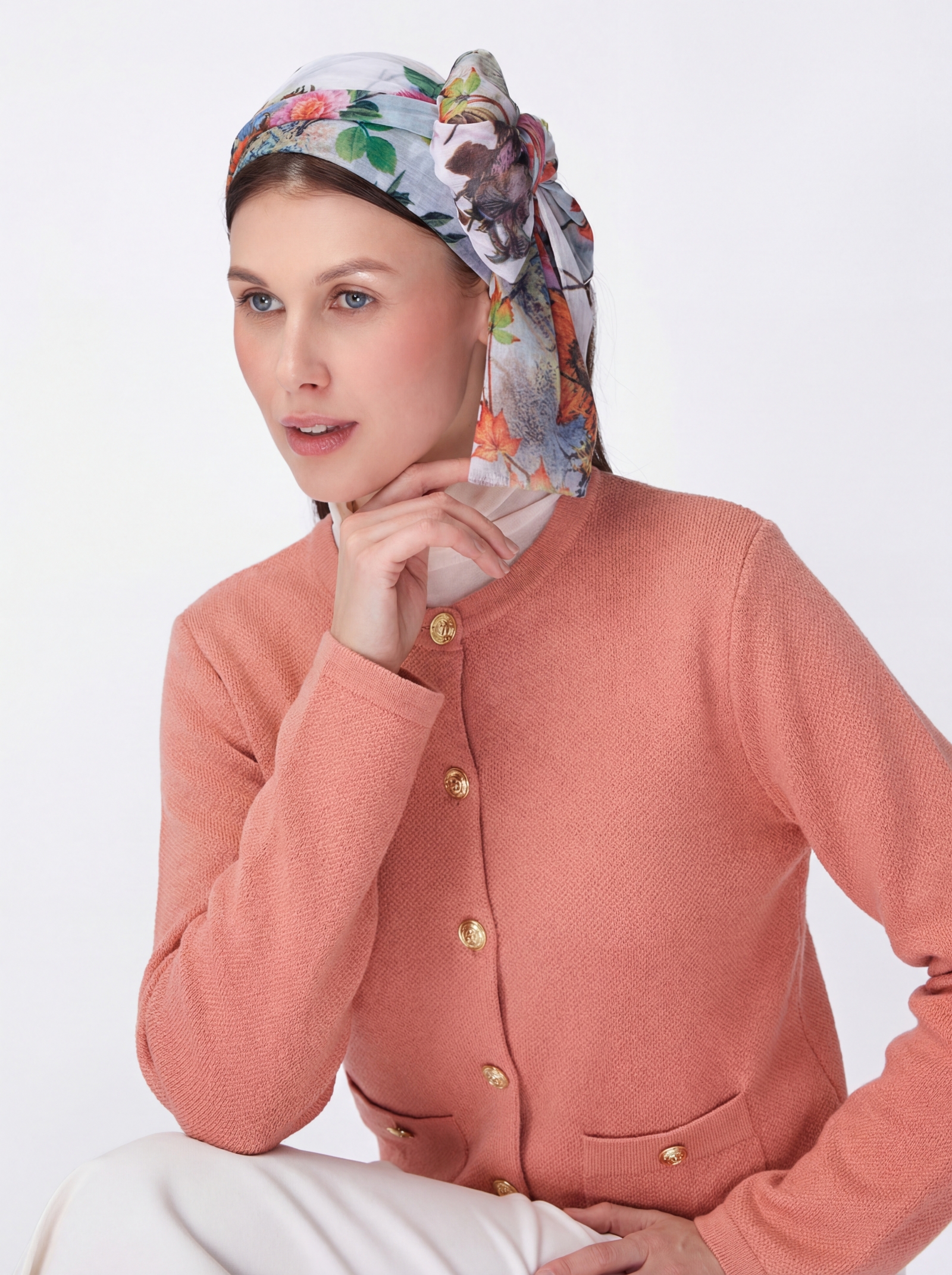 Палантин женский KSH16-122-3