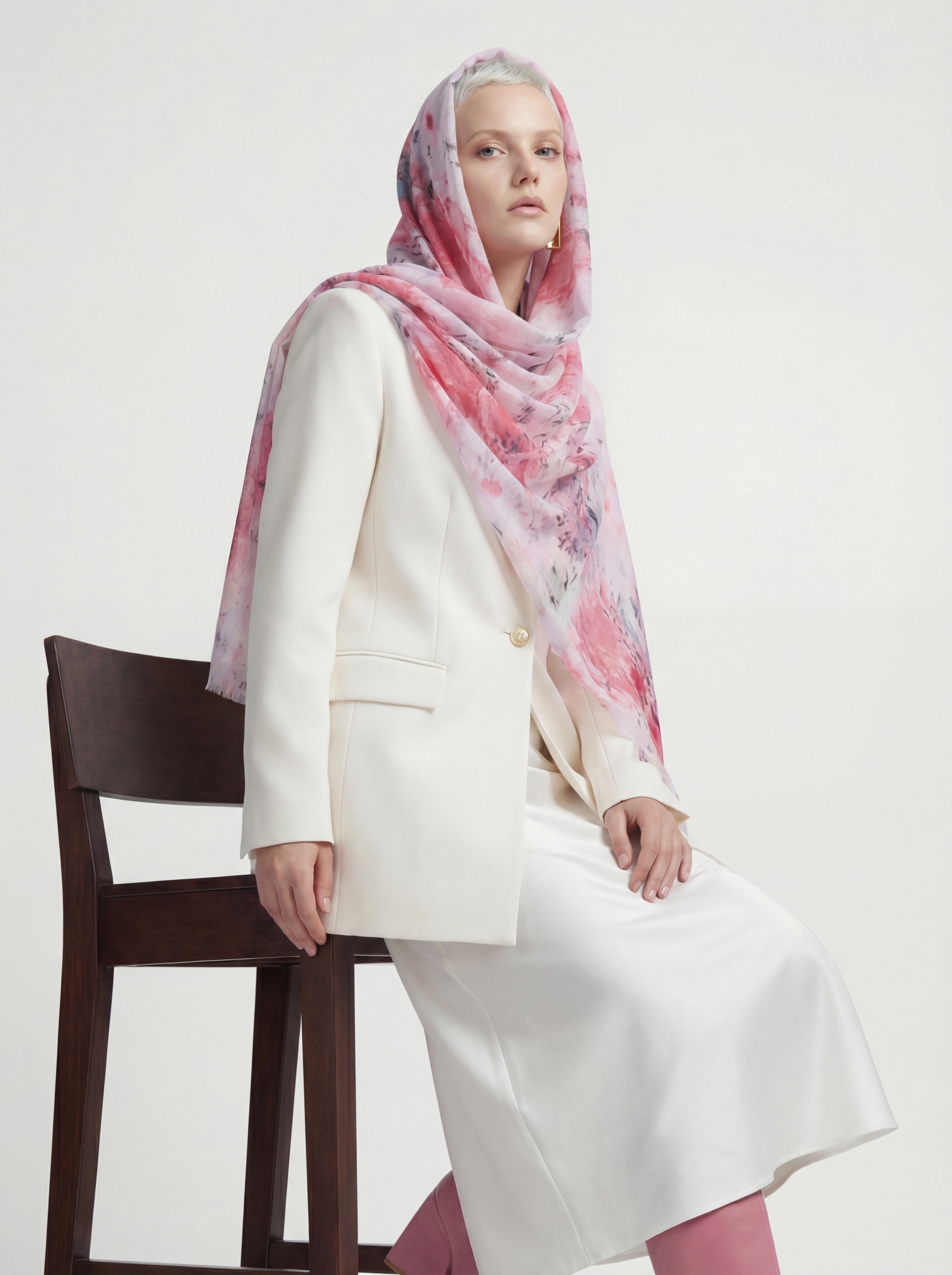 Палантин женский KSH16-129-6