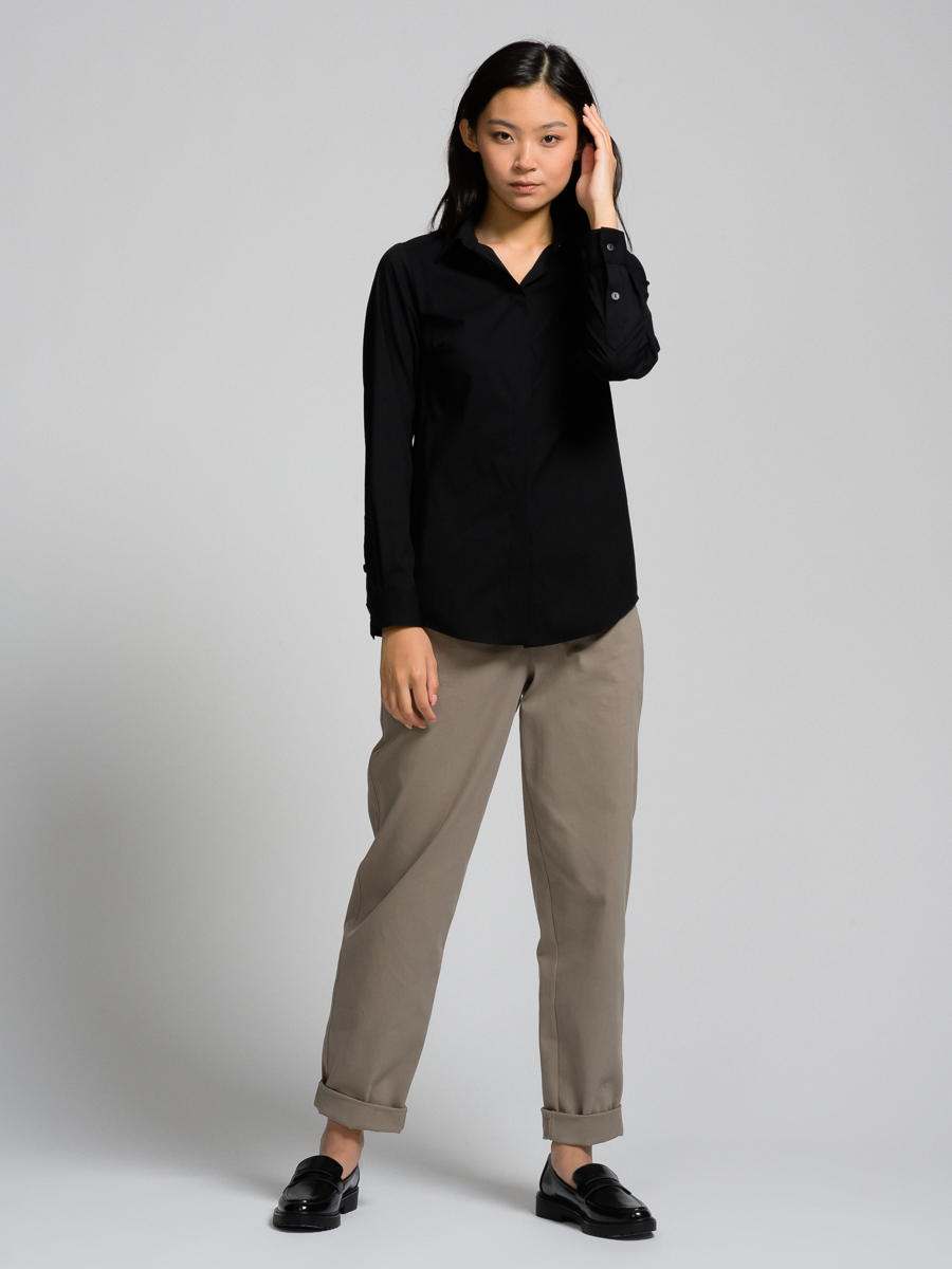 Брюки кежуал из денима OD-475-1