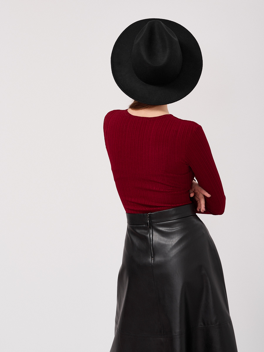 Боди в рубчик