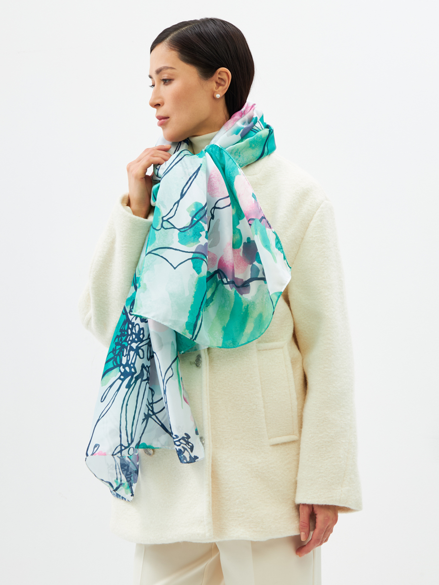 Палантин женский D2-1351-4