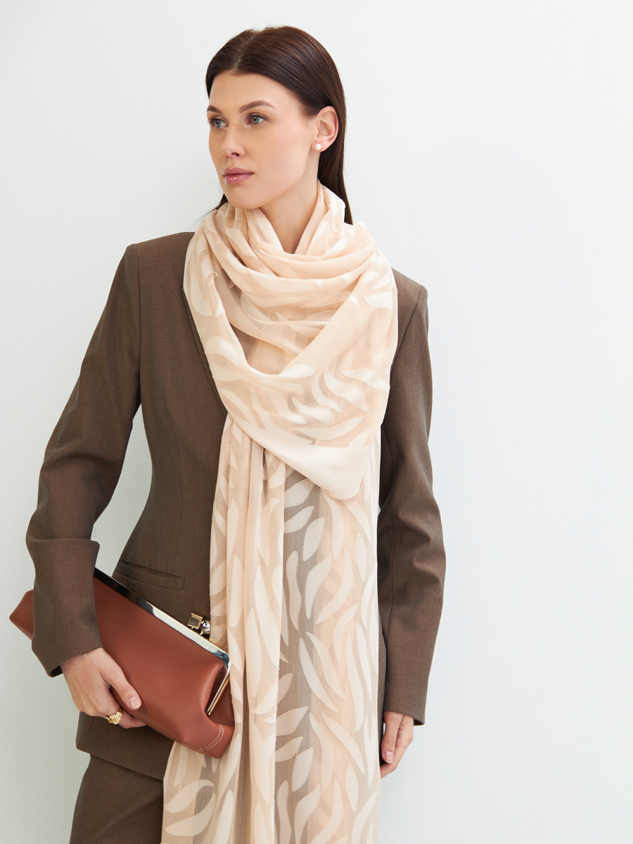 Палантин женский с принтом SH25V-171-1