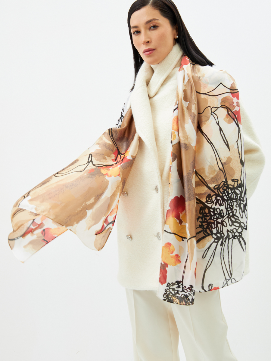 Палантин женский D2-1351-2