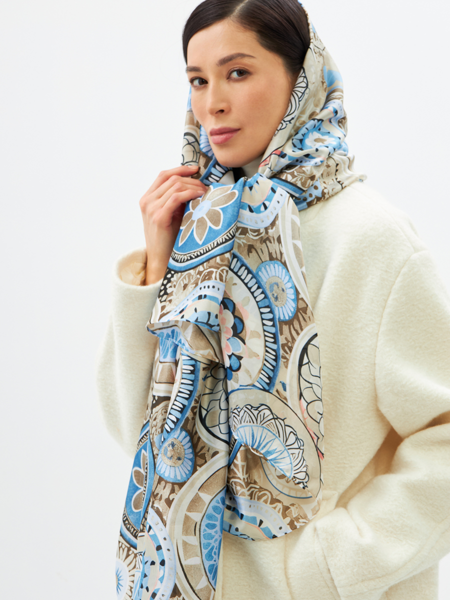 Палантин женский D2-1353-1