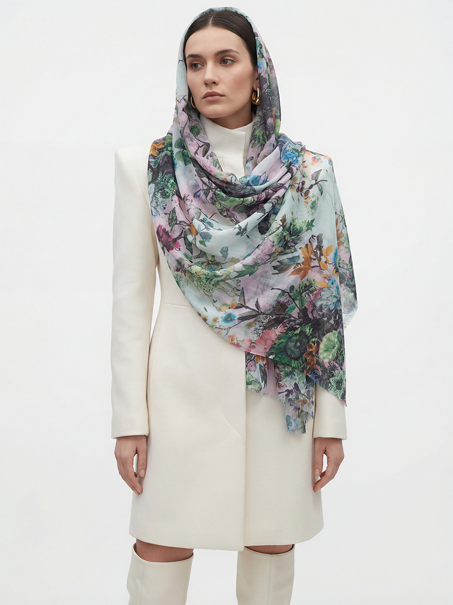 Палантин женский KSH16-122-4