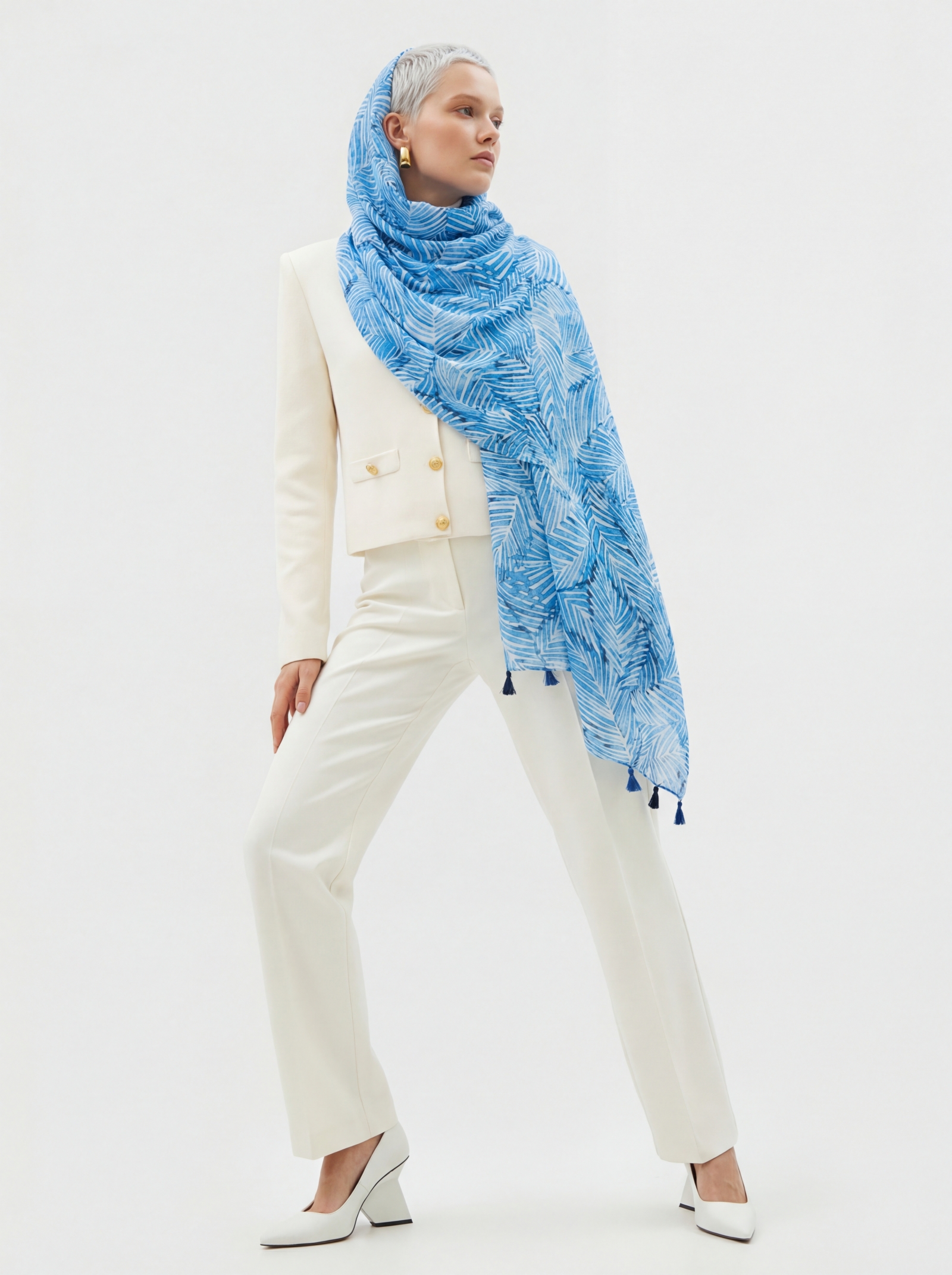 Палантин женский D2H-1353-2