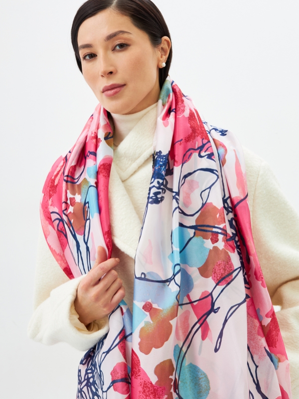 Палантин женский D2-1351-1