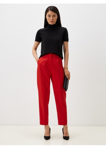 Брюки укороченные OD-877-4 бордо